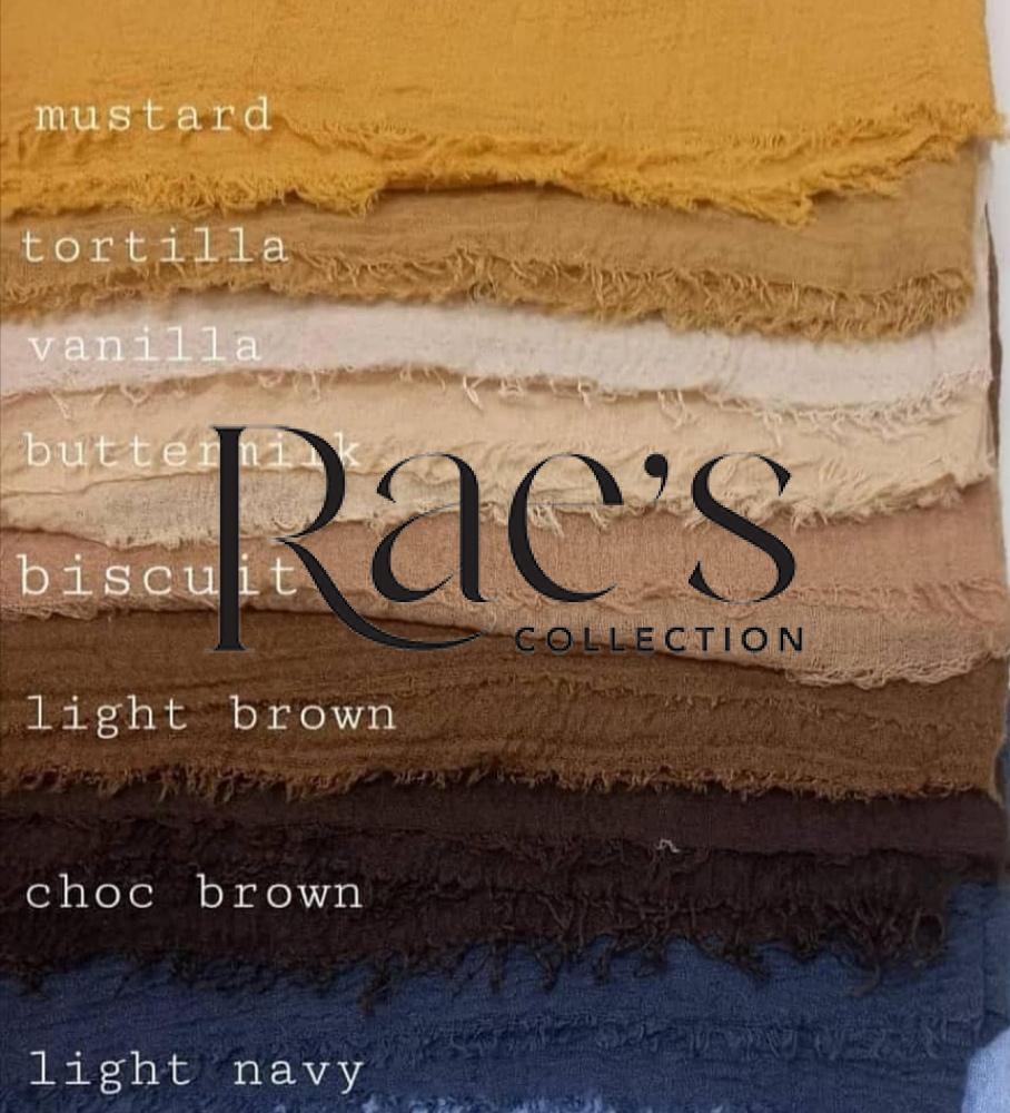 Crushed scarves-50 Colours - Image 4