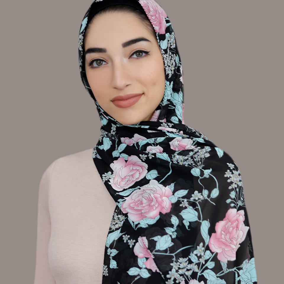 Chiffon Printed -Non slip (22 styles )