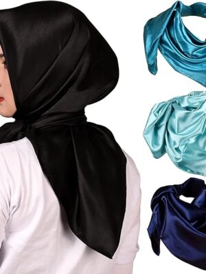 Satin Squares -Solid colours