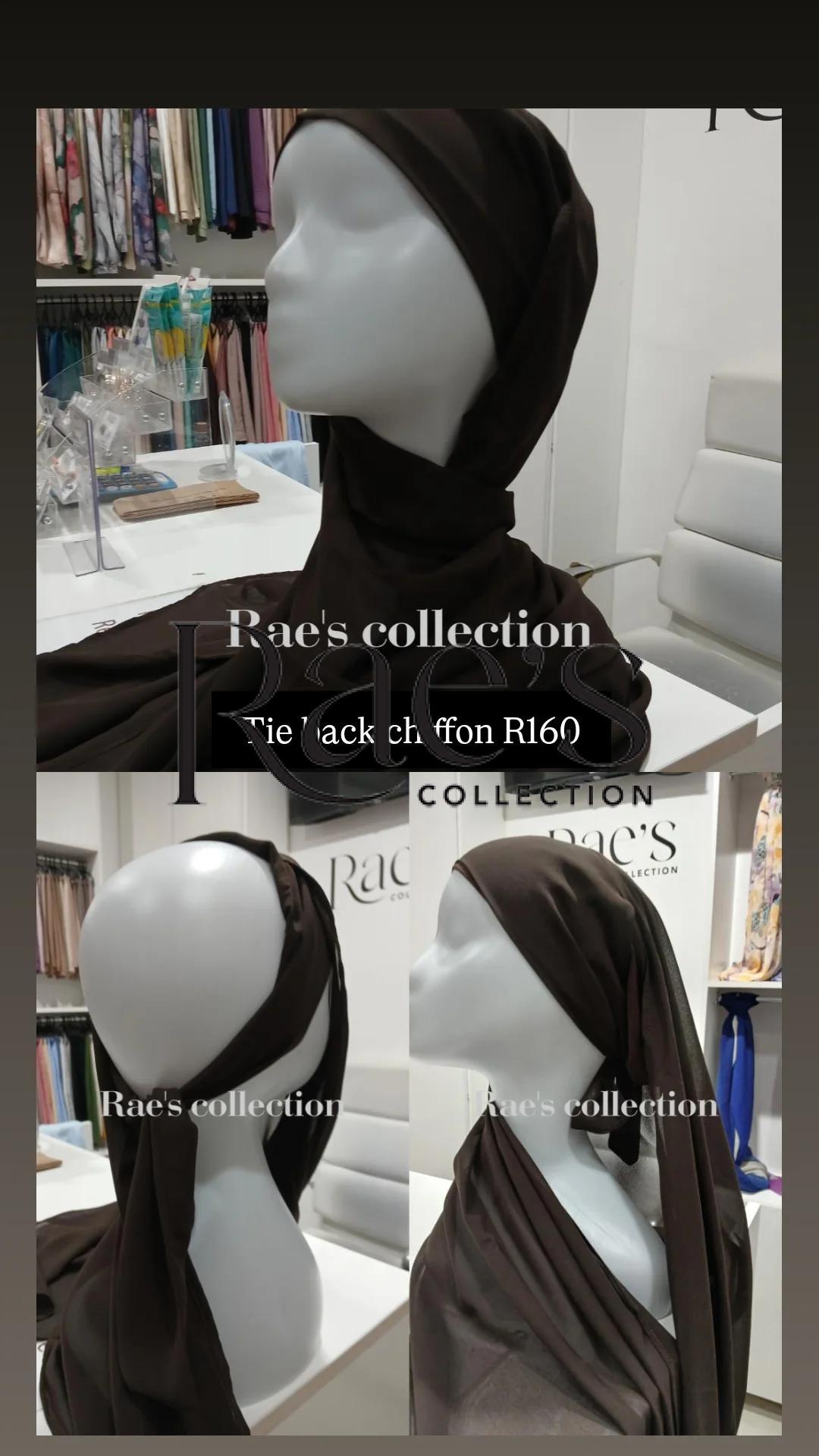 Tie back Instant scarf-Infinity scarf Chiffon material - Image 3